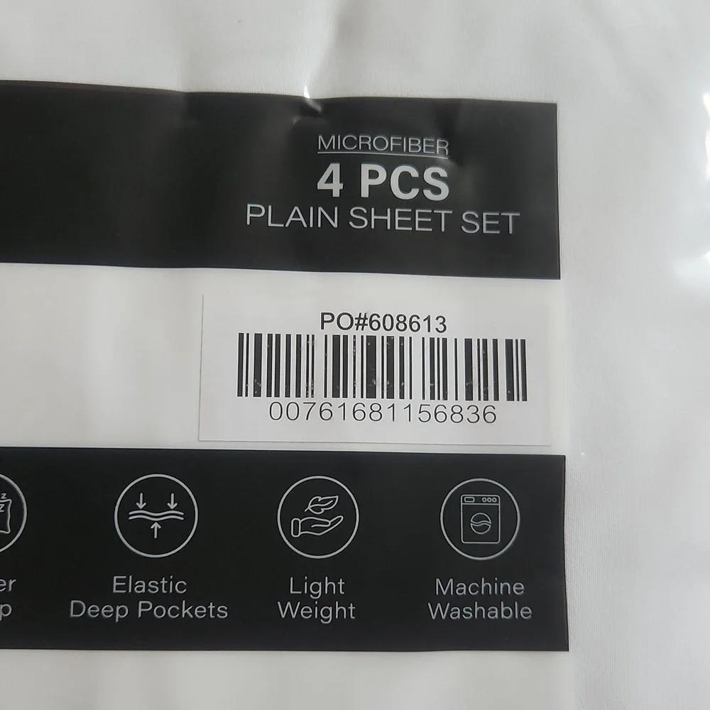 LUX Decor King Sheet Set